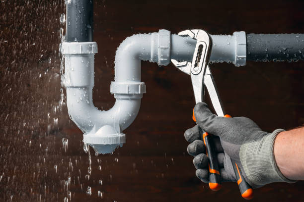 Professional Drain Cleaning technician working in Winona, TX